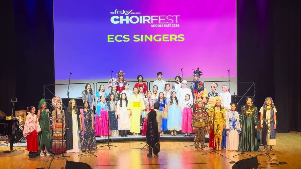 We Are The World 🌎by ECS Singers at Choirfest Middle East 2026 Grandfinals (1st Runner Up Winner🏆)