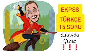 Ekpss 2024 Türkçe Deneme Sinavi15 Soru Ve Açiklamali Cevaplari