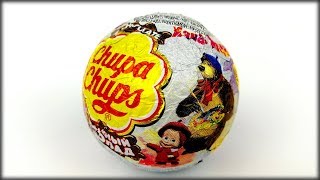 Masha And The Bear Surprise Egg Chupa Chups Choco Surprise Ball