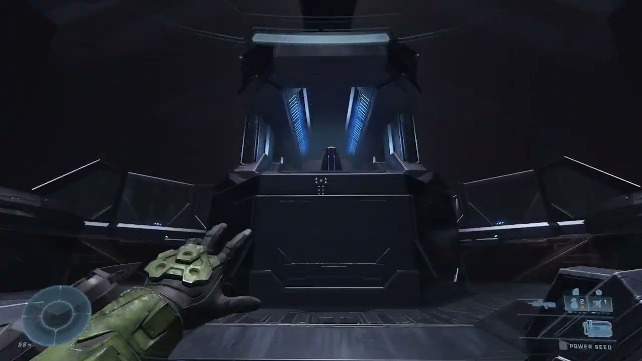 Halo Infinite - Secret Weapons Room On The Nexus. 