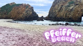 The beach with purple sand!! Our trip to Pfeiffer beach was unreal The beach with purple sand!! Our trip to Pfeiffer beach was unreal