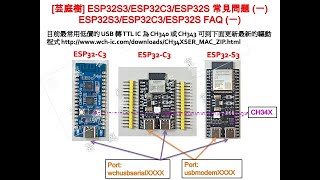 Arduino Esp32S3 Esp32C3 Esp32 Idf Program Upload Issues 程式上傳問題 And How To Fix It.
