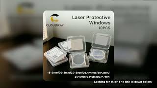 Cloudray 10PCS Protective Windows WSX Original 18*2/30*5/37*7 Protective Optical Lens for WSX Laser