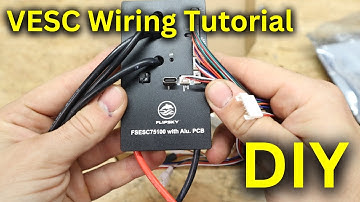 How to:  VESC / Flipsky Wiring Tutorial!