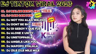 DJ TIKTOK TERBARU 2023 - DJ CAMPURAN FYP TIK TOK 2023 x MALAM BANTU AKU x GAM GAM PERI x NOT YOU...