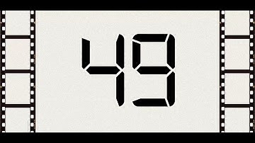Countdown from 49 to 0 (Retro)