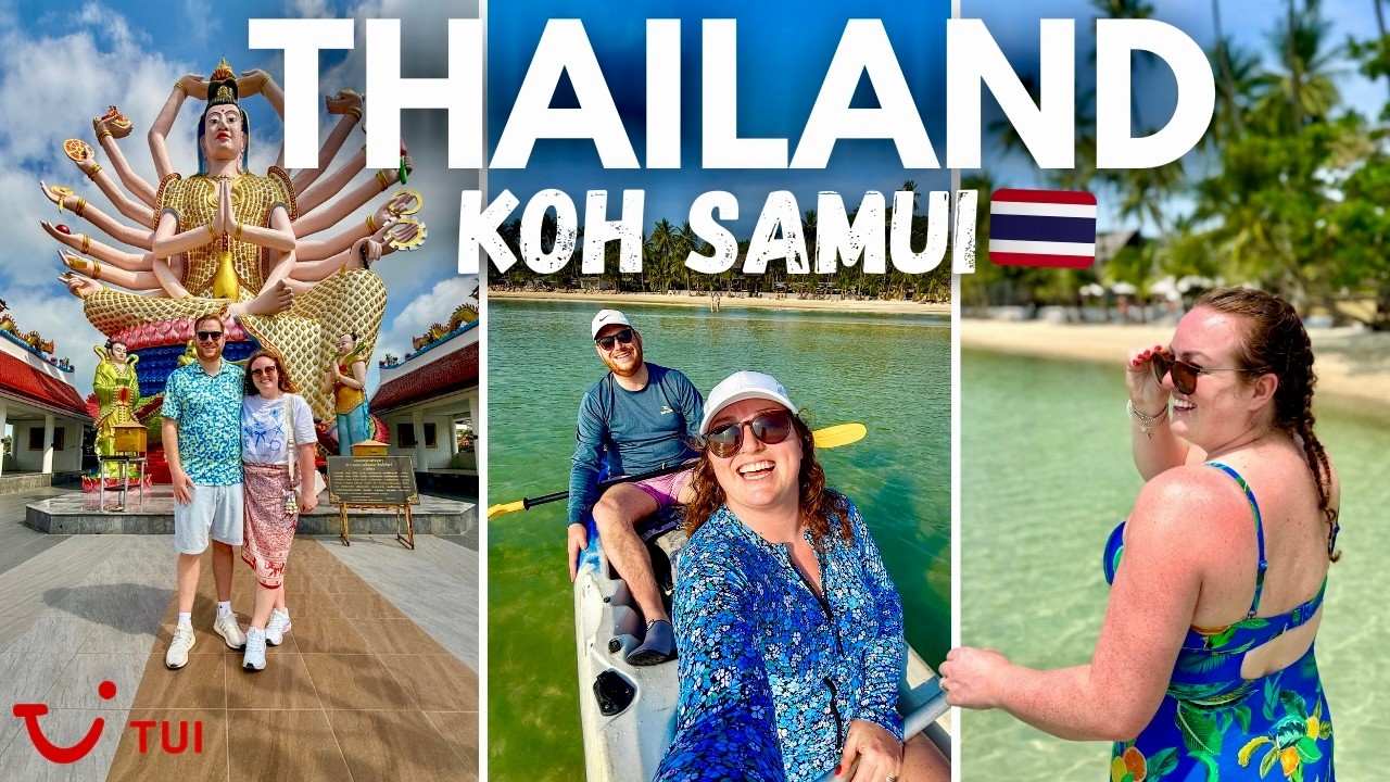 THAILAND VLOG! 🇹🇭🌴 Koh Samui, TUI BLUE The Passage, Fisherman's Village & Coco Tam's Fire Show 🥥☀️