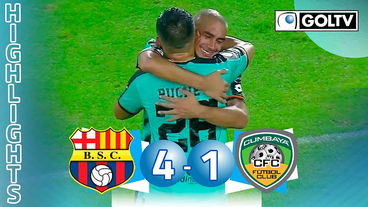 Barcelona SC 4 - 1 Cumbayá | GOLES | Liga Pro Ecuador