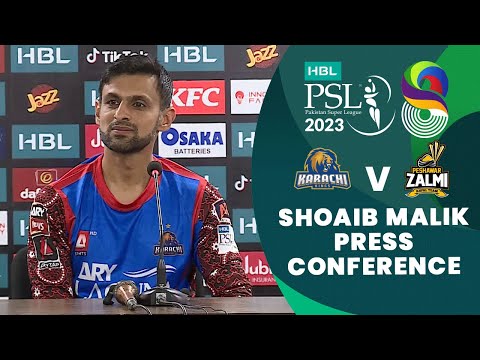 Shoaib Malik Press Conference | HBL PSL 8