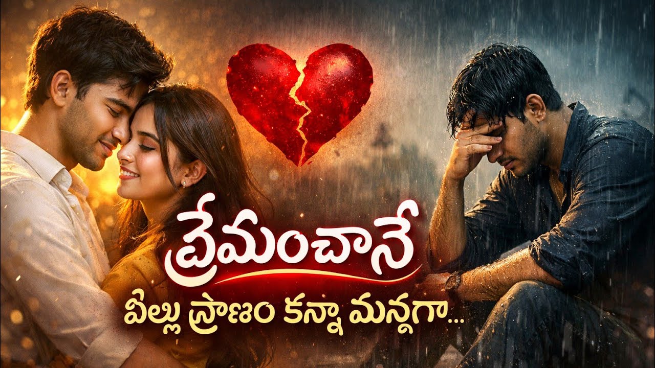 ప్రేమించానే పిల్ల ప్రాణం కన్నా మిన్నగా 💔 | Emotional Telugu Love Failure Song | Heart Touching Song