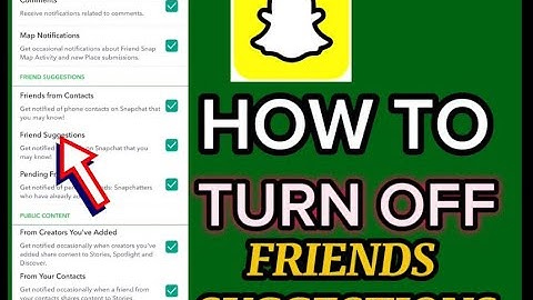 Hoe je vriendensuggesties op Snapchat uitschakelt! 2025
