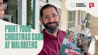 Print your Christmas Card Invite at Walgreens
