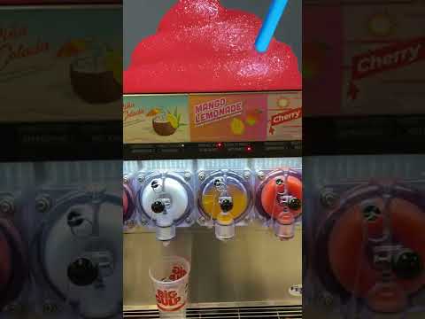 Trying Slushie flavors at 7 Eleven ???#shorts