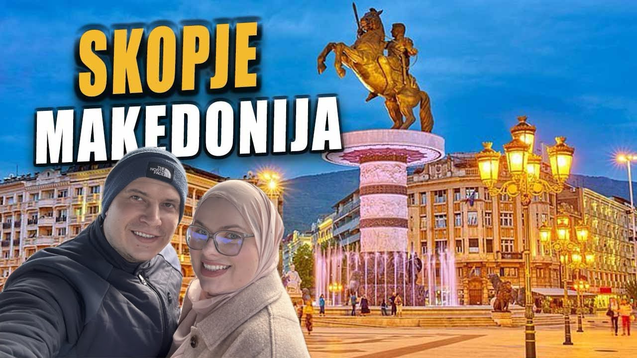 SKOPJE - PROBALI SMO GRAVČE NA TAVČE *obilazak grada*44/365