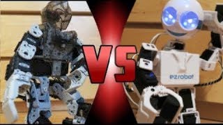 ROBOT DEATH BATTLE!  Bioloid VS JD Humanoid (ROBOT DEATH BATTLE!)