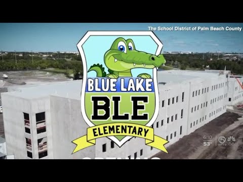 WPTV gets inside look at construction on Blue Lake Elementary School in Boca Raton