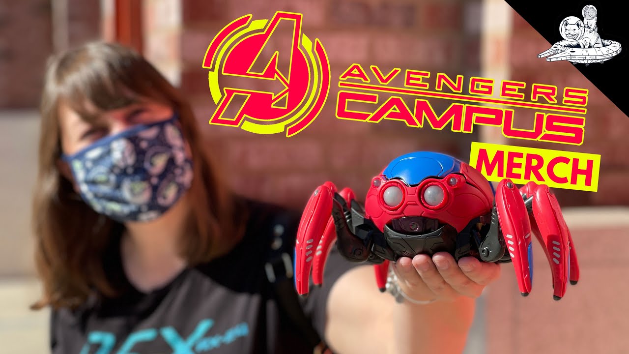 Spider-Bot Battle Outside Avengers Campus! - YouTube