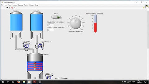 Simulacion Labview Microcerveceria