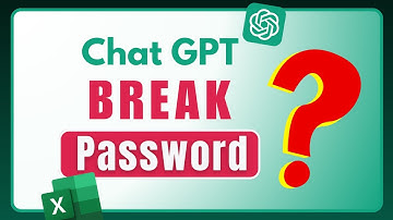 Unprotect Any Excel Sheet or Workbook using ChatGPT — No Password Needed