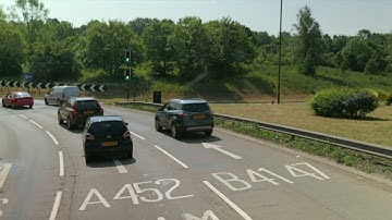Mastering Lane Discipline at Collector Road Roundabout - HGV Test Tips