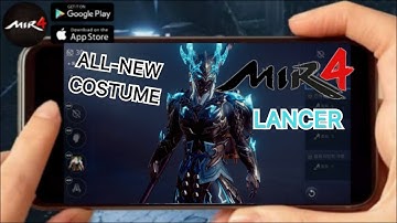 MIR4 (KOREA) All-Lancer Class New Costume Preview at Max-Graphics Setting
