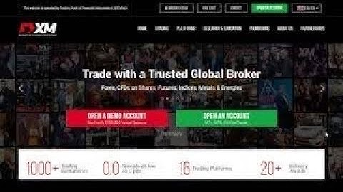 XM.COM - MT4 Tutorials - How to Open a Trading Account 2021