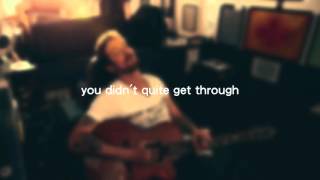 Frank Turner - Glorious You (Acoustic) Lyric Video