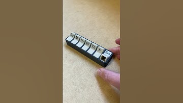 Rocker Switch Pill Dispenser / Fidget Toy