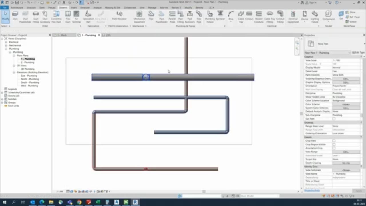 Piping In Revit MEP YouTube Piping In Revit MEP YouTube