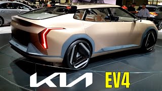 Kia EV4 Concept at the Los Angeles Auto Show 2023