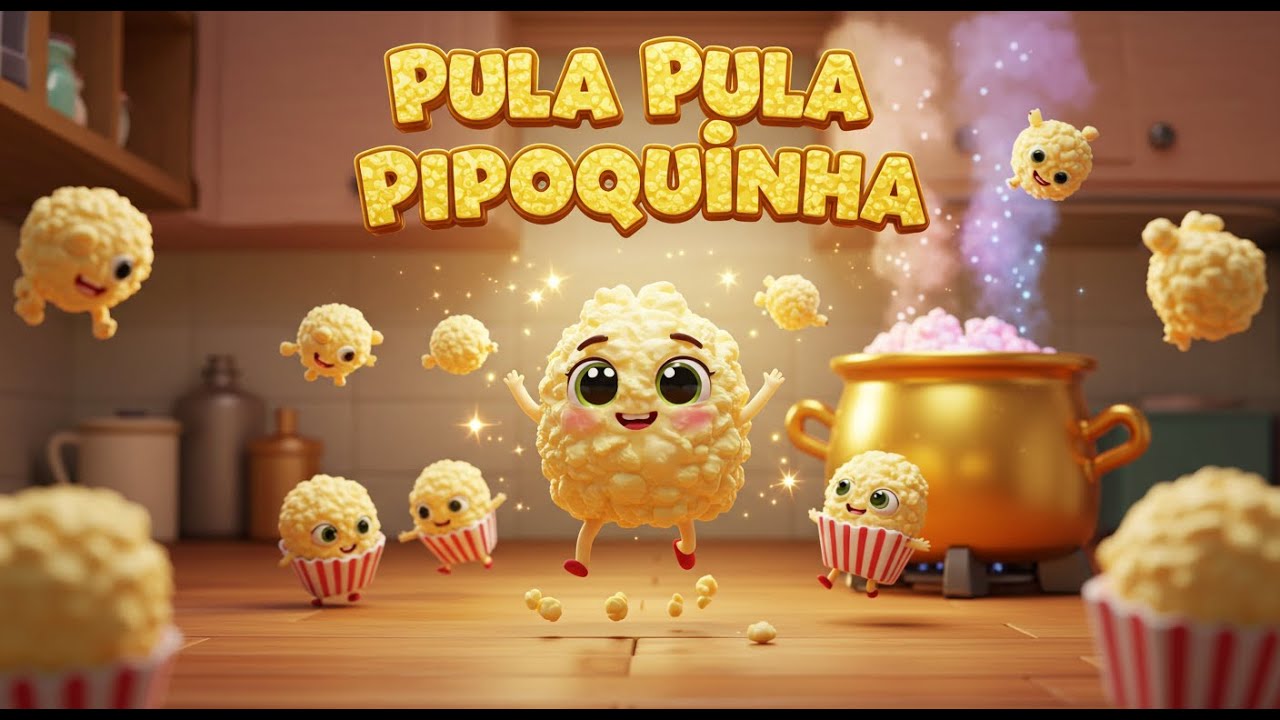 Pula Pula Pipoquinha - Música Infantil Divertida! - YouTube