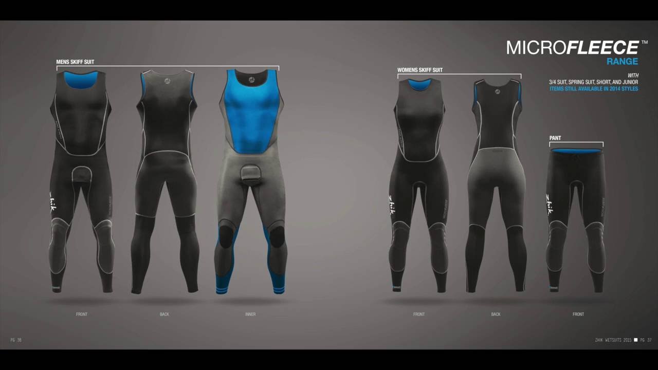Zhik Microfleece Wetsuit Range - Key Features