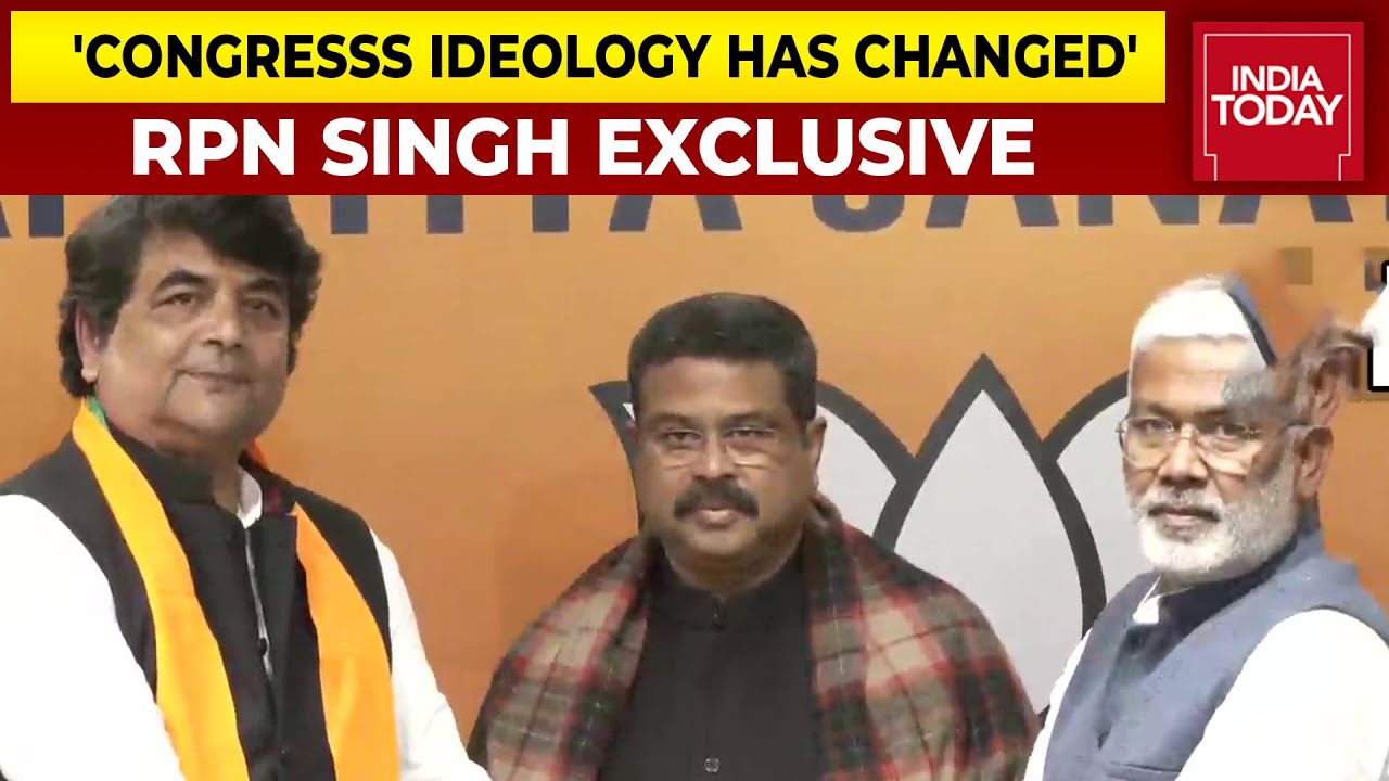 Congress I Joined Is Not The Same Today & Is Not With The Same Though Process | RPN Singh EXCLUSIVE