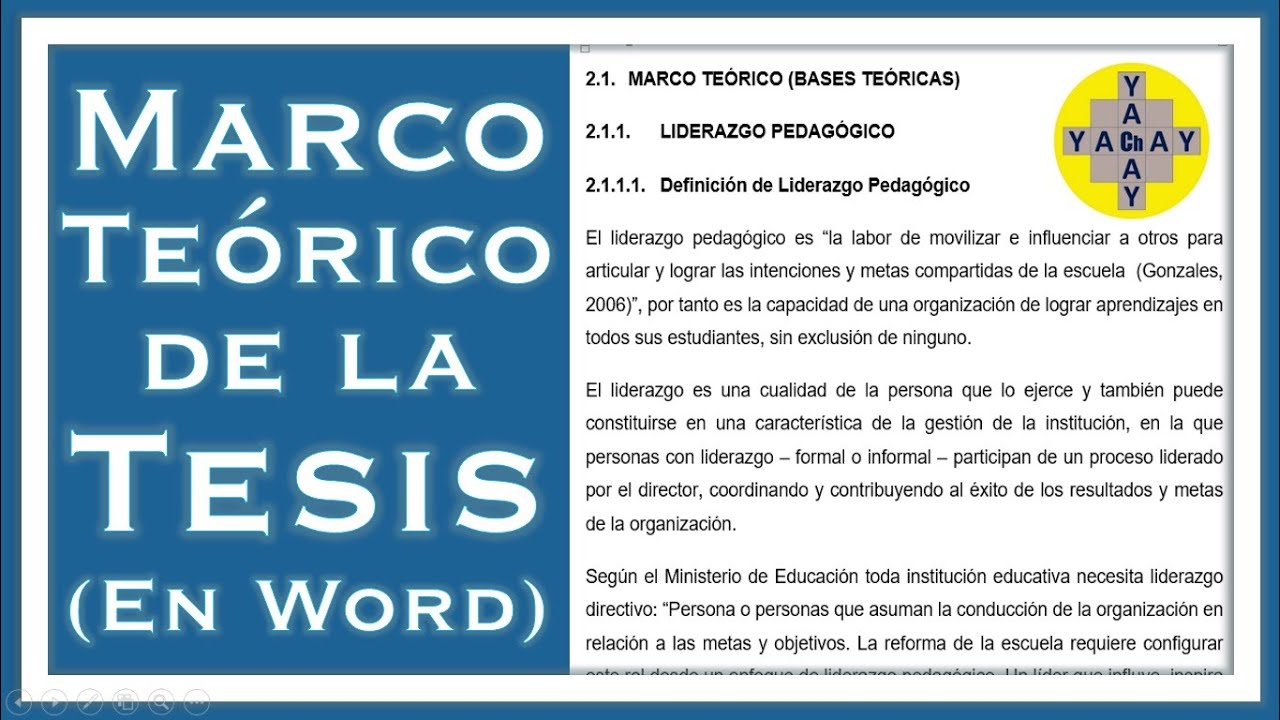 📚 Liderazgo Pedagógico y Desempeño Docente 📚 MARCO TEÓRICO - LatinTest