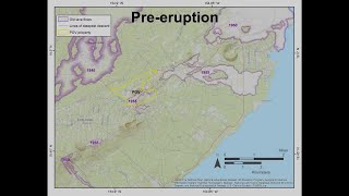 Timelapse of Kilauea's Lower East Rift Zone eruption lava flow maps