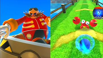 Sonic Dash - Endless Running & Racing Game - Gameplay Android iOS