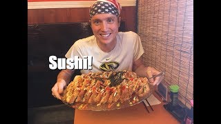 6lb Godzilla Sushi Roll in Daly City, California