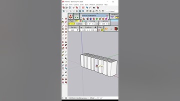 BASIC Push/pull 🆚  JOINT PUSH/PULL #shorts #sketchup #sketchuptutorial #sketchuponline