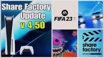 Share Factory Studio Update v4.50 - Basic Summary