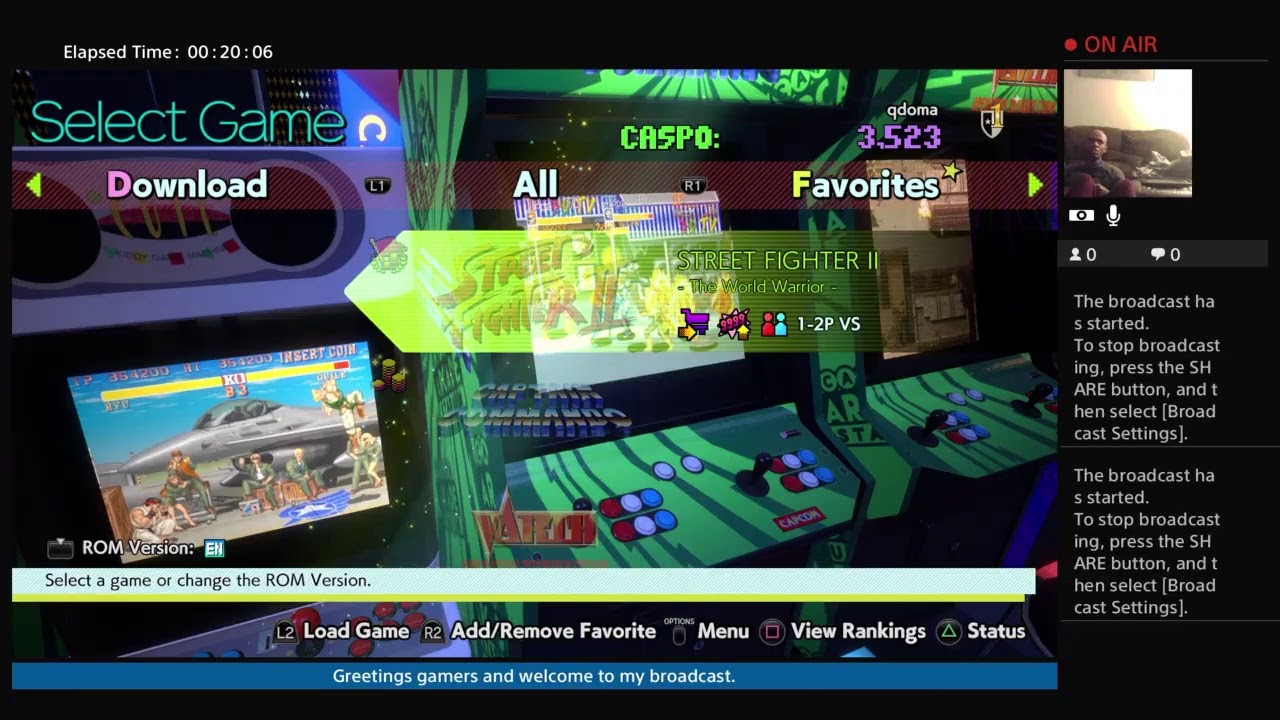 Qdoma's Capcom arcade stadium review