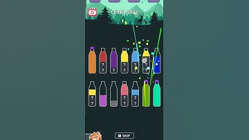 Water sort puzzle level 2972