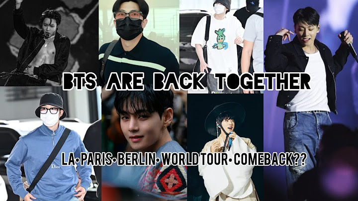 BTS Reunion Era Begins 💜 | LA Comeback Prep, J-Hope in Berlin, V at Paris Fashion Week!