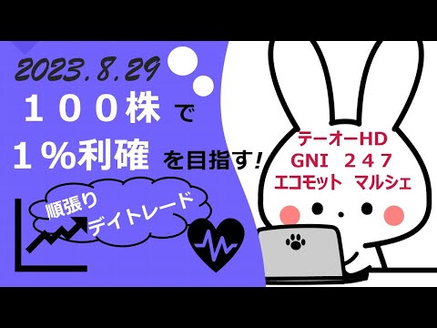 【ﾘｱﾙﾄﾚｰﾄﾞ】10%利確!! 低位株だけど…