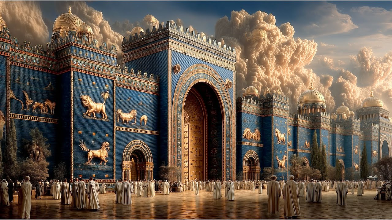 Babylon Dreams | Relaxing AI Fantasy Art Music - YouTube