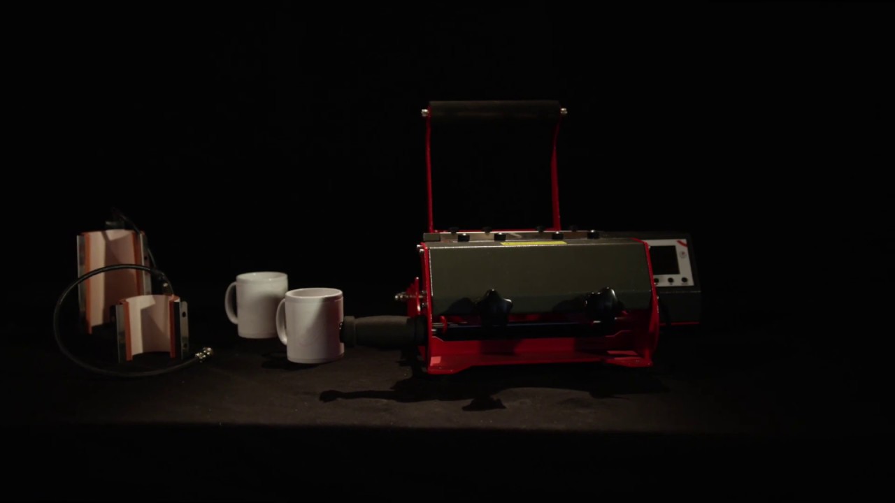 Presse à tasses Secabo TM2 - Impression efficace de 2 tasses en