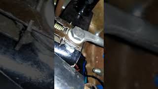 Jeep yj brake light switch. - YouTube