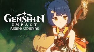 Genshin Impact Anime opening 「HIKARU NARA」