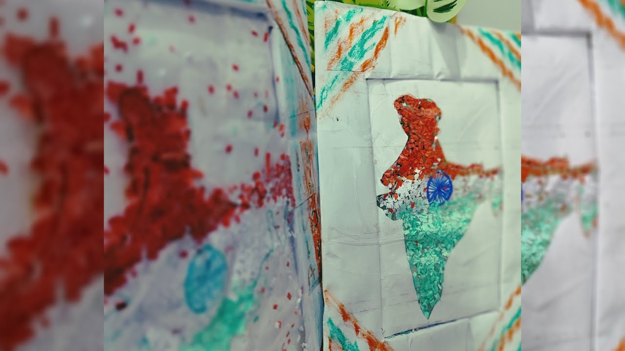 Tricolour photo frame/Independence day/Republic Day/