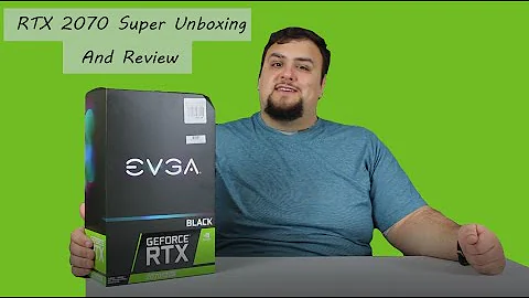 EVGA RTX 2070 SUPER黑色版 | 开箱和评测！
