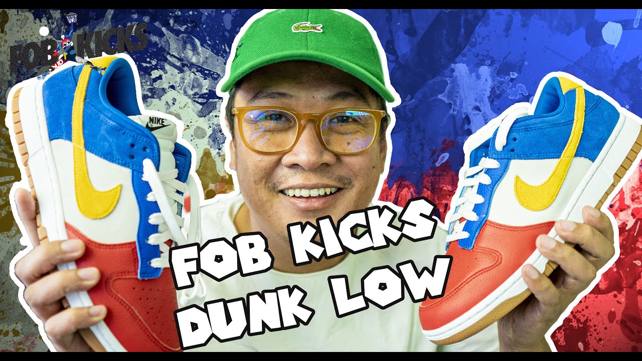Nike Dunk Low FOB Kicks Custom | Filipino Theme - YouTube